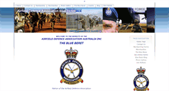 Desktop Screenshot of adgblueberet.org